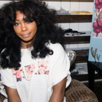 SZA “Z” signing at the Generation Hustle flagship store on Melrose